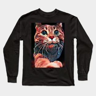 Chonky kitty Long Sleeve T-Shirt